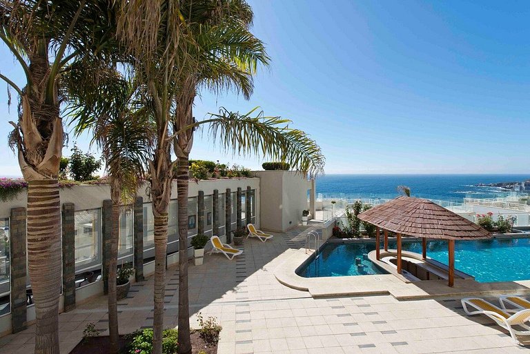 Wonderful sea view Euromarina building, Reñaca Cochoa
