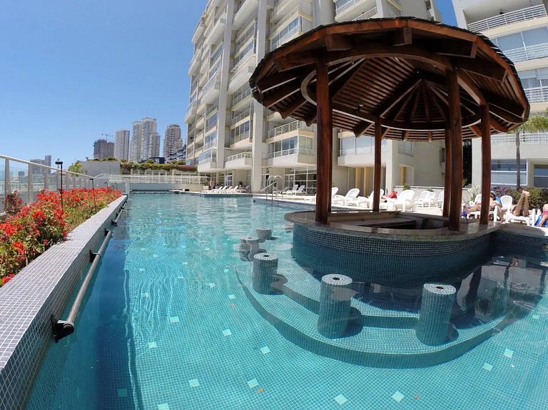 Playa Cochoa - Reñaca Depto. Primera Vista al Mar