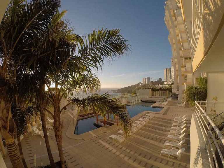 Playa Cochoa - Reñaca Depto. Primera Vista al Mar