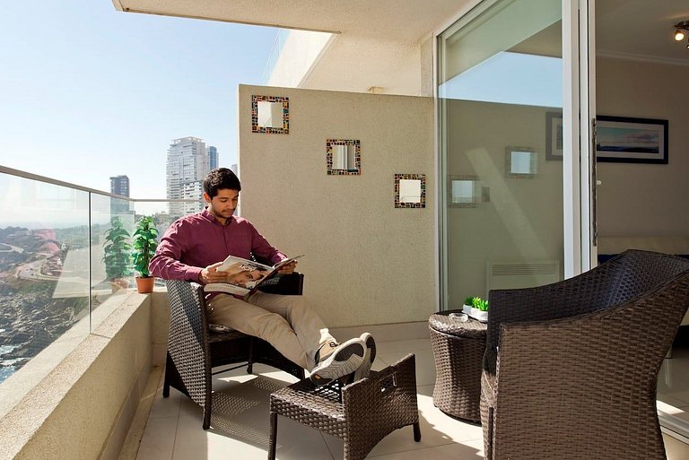First Line Ocean Paradise: Departamento con Vista al Mar en