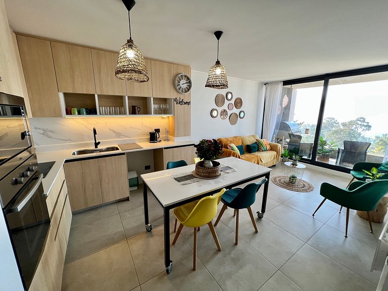 Comfortable apartment with a view of Papudo