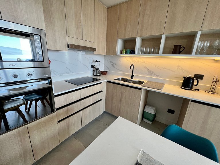 Comfortable apartment with a view of Papudo