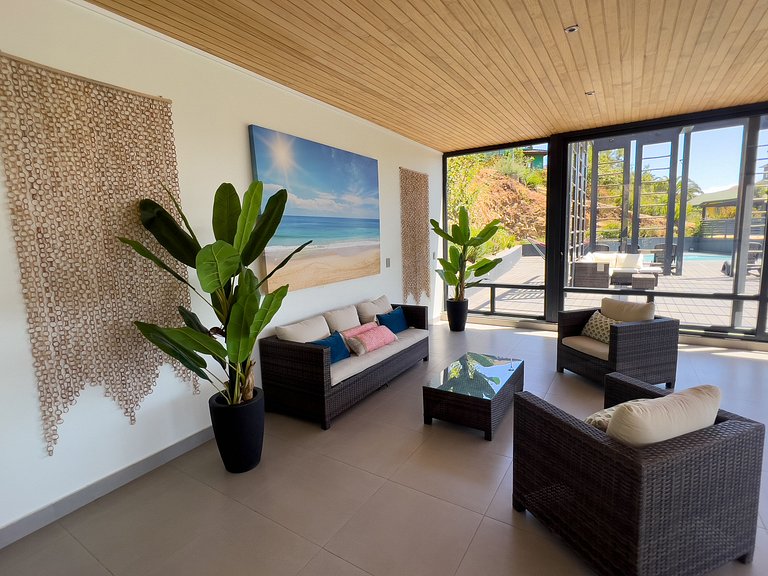 Hermoso departamento con gran vista - Papudo