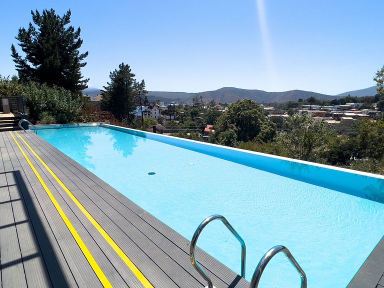 Hermoso y nuevo departamento con gran vista - Papudo