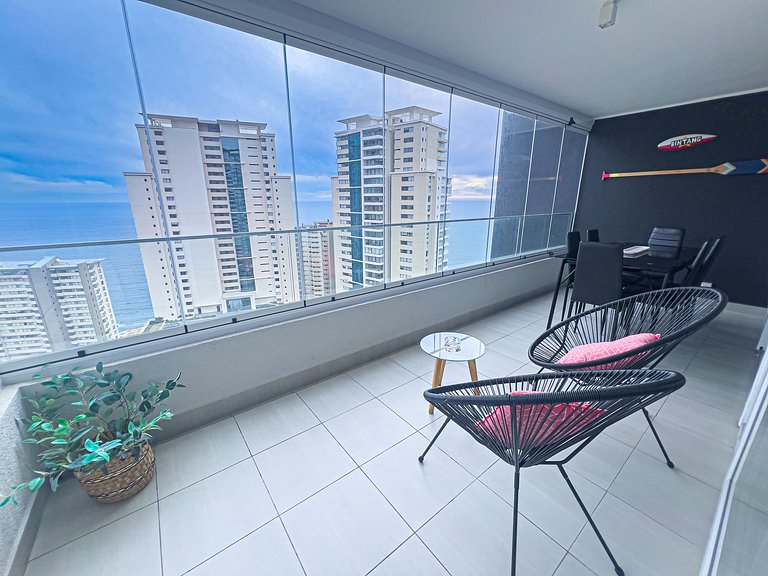 Sea and Dune View - Sunset