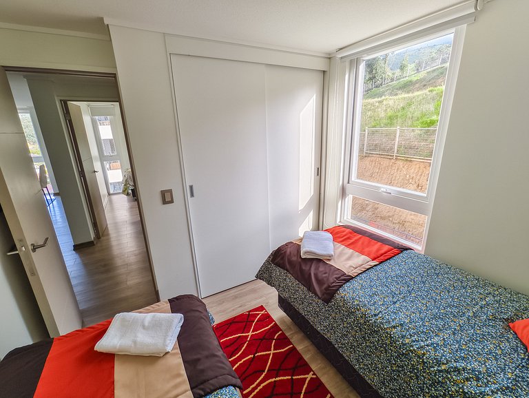 Beachfront Apartment with Ocean View for 5 Guests