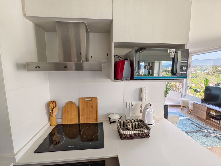 Depto con vista a la playa para 5 personas Papudo