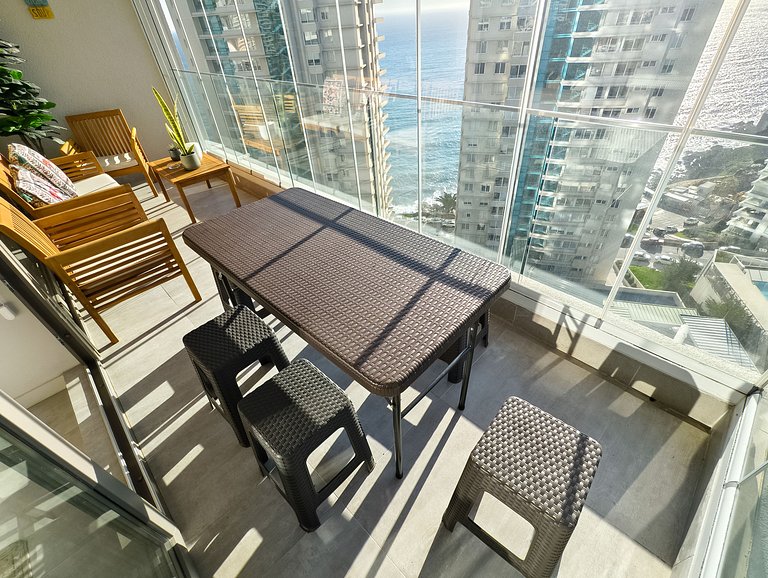 Apartment in Reñaca - Stunning terrace and pool