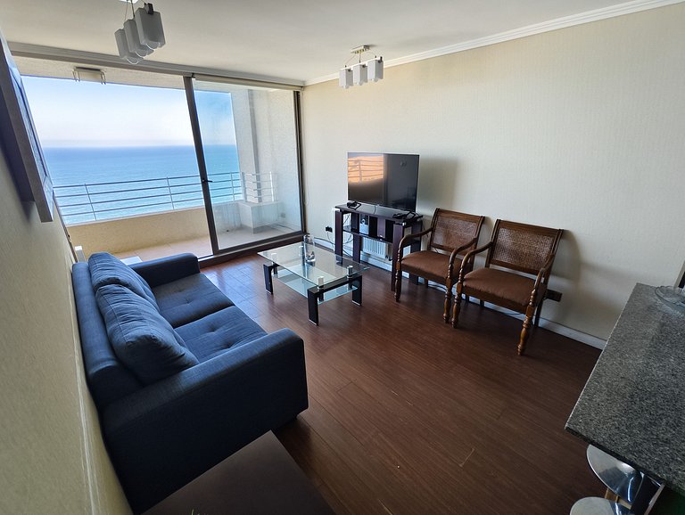 Geomar Beautiful Ocean View Apartment in Concón