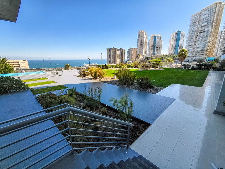 Geomar Beautiful Ocean View Apartment in Concón