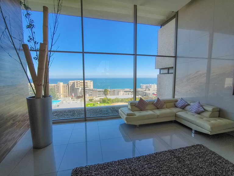 Geomar Beautiful Ocean View Apartment in Concón