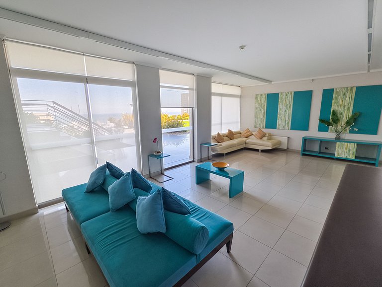 Geomar Beautiful Ocean View Apartment in Concón