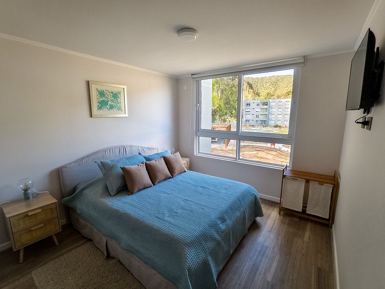 Apt for 7 in Puyai - WiFi, pool, and barbecue area