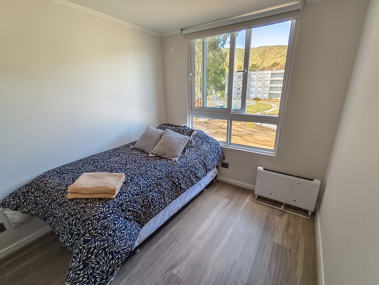 Apt for 7 in Puyai - WiFi, pool, and barbecue area