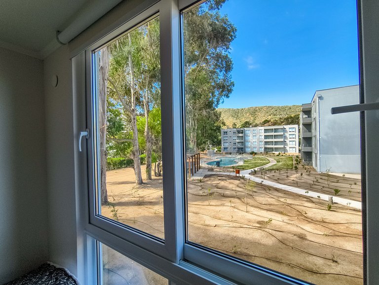 Apt for 7 in Puyai - WiFi, pool, and barbecue area