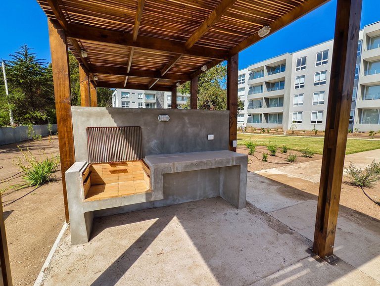 Apt for 7 in Puyai - WiFi, pool, and barbecue area