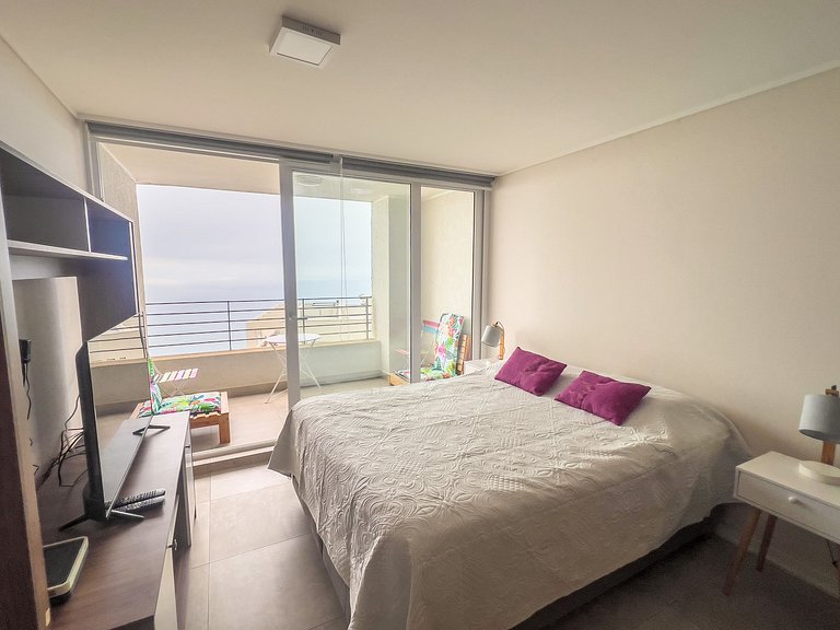 Getaway for 2 in Reñaca with Ocean View