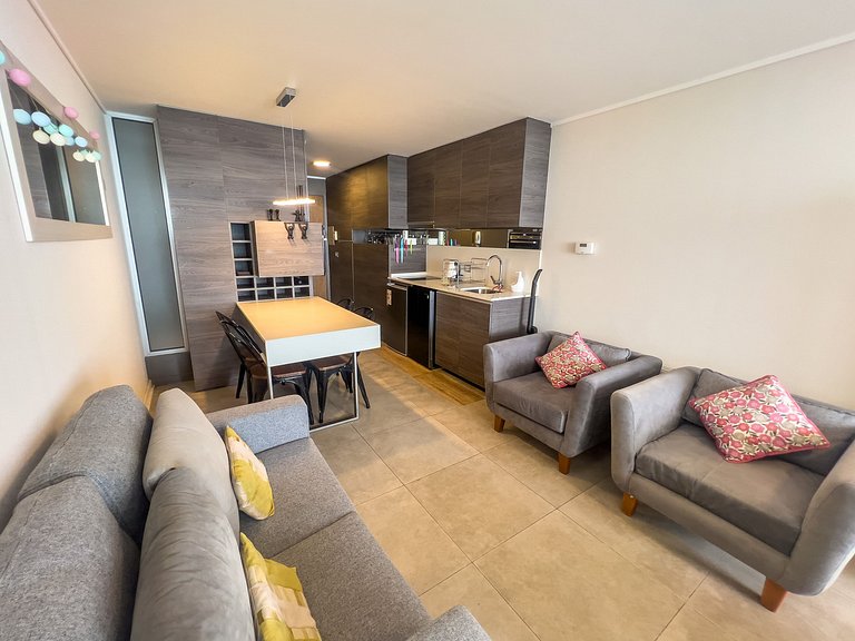 Getaway for 2 in Reñaca with Ocean View