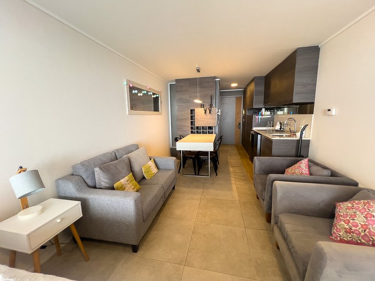 Getaway for 2 in Reñaca with Ocean View