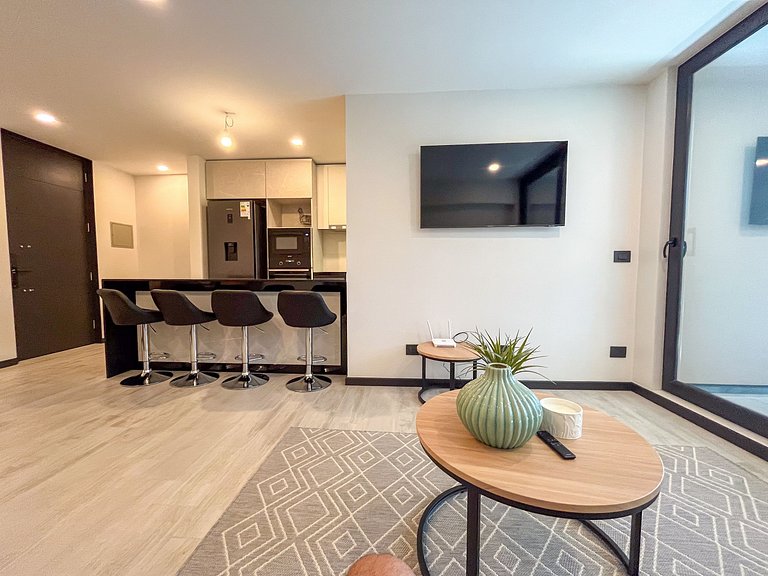 Beautiful, spacious, and modern apartment in Pucón