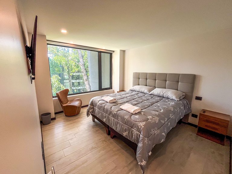 Beautiful, spacious, and modern apartment in Pucón