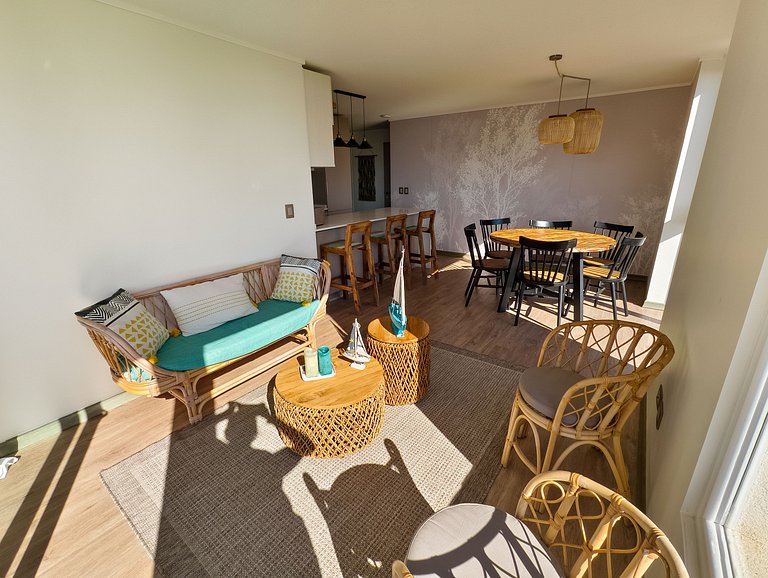Departamento para 6 personas, vista increíble