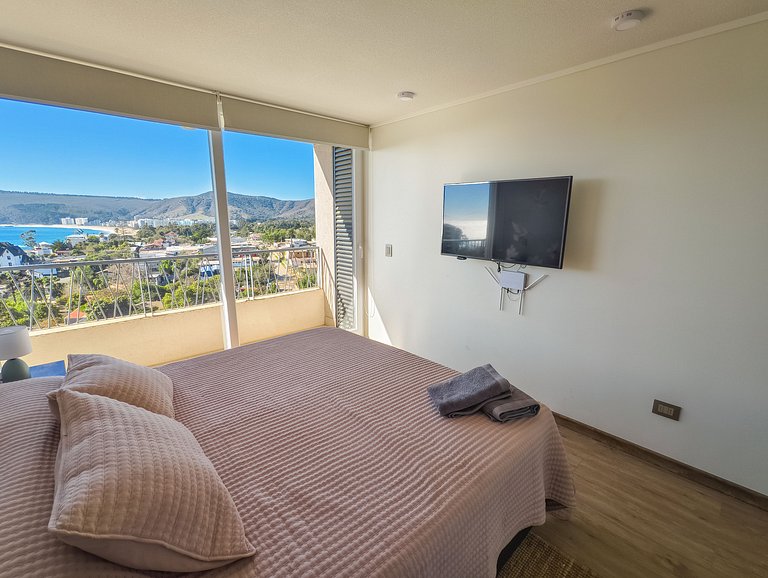 Departamento para 6 personas, vista increíble