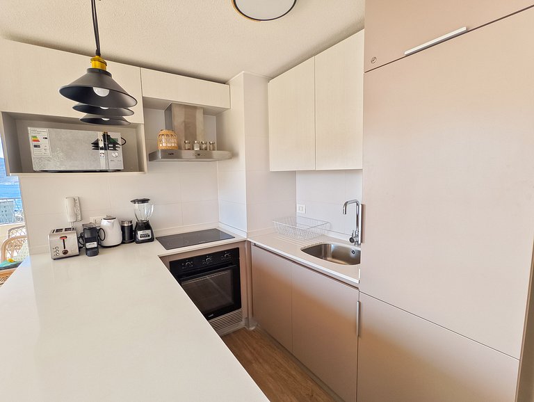 Departamento para 6 personas, vista increíble