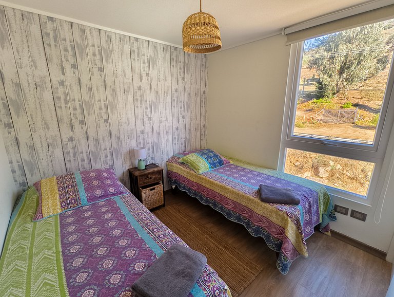 Departamento para 6 personas, vista increíble