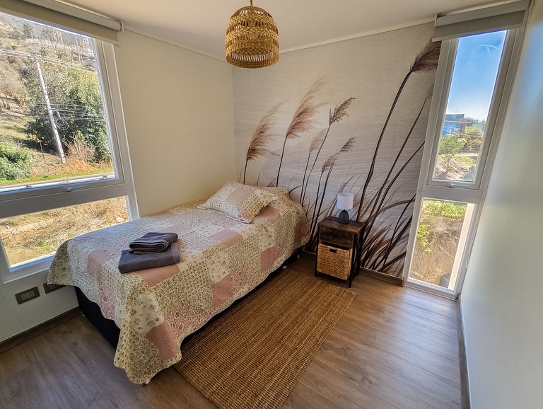 Departamento para 6 personas, vista increíble