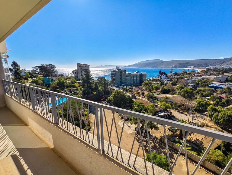 Depto. para 6 Hermosa Vista a la Playa Chica