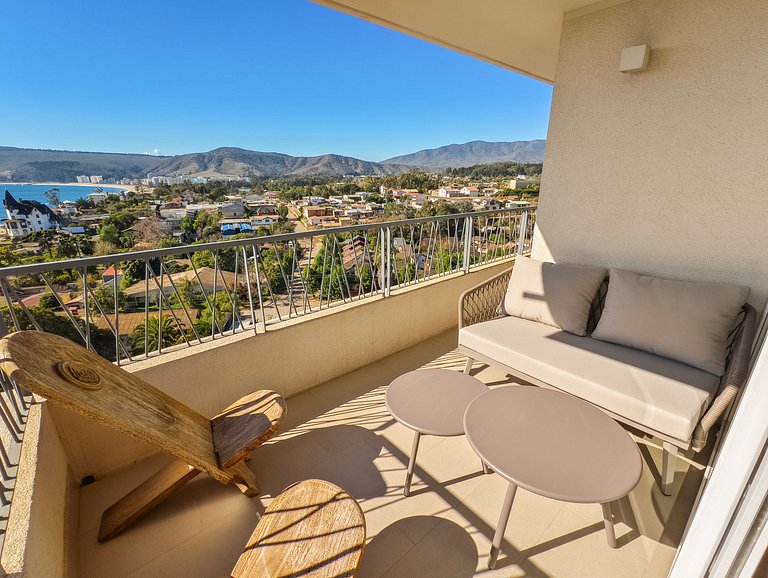 Departamento para 6 personas, vista increíble