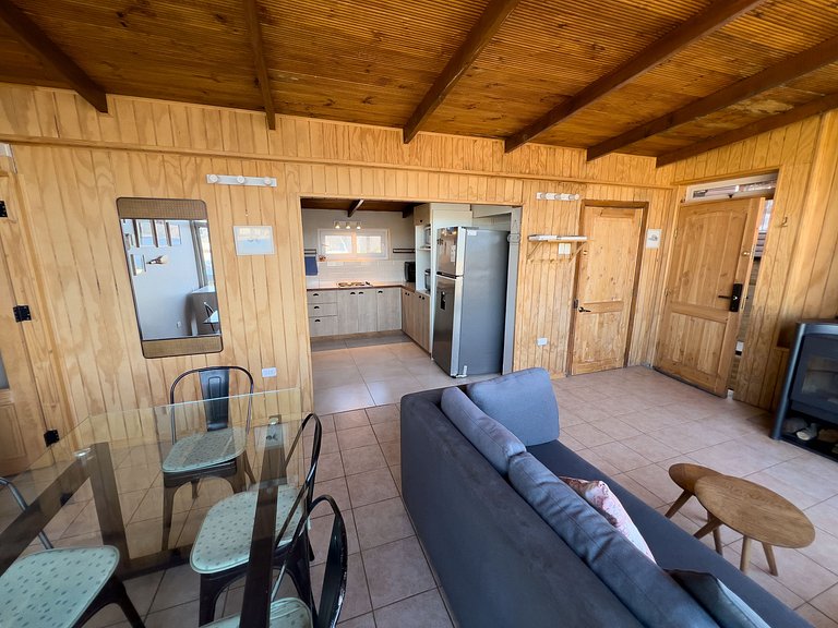 Cómoda casa con terraza y vista al mar en Papudo