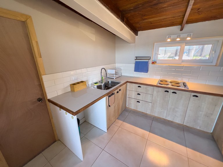 Cómoda casa con terraza y vista al mar en Papudo
