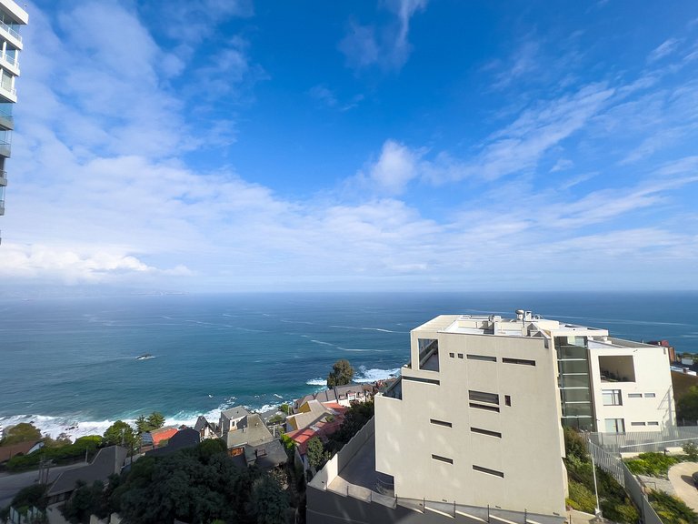 Getaway for 2 in Reñaca with Ocean View