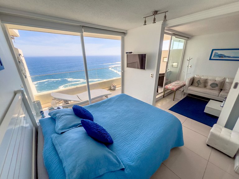First Line Ocean Paradise Departamento Vista al Mar - Concón