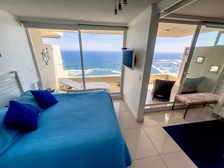 First Line Ocean Paradise Departamento Vista al Mar - Concón
