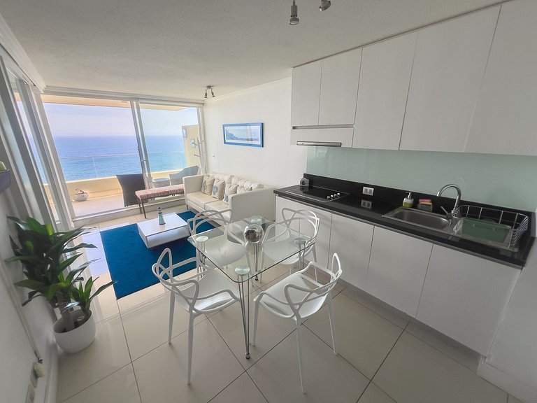 First Line Ocean Paradise: Departamento con Vista al Mar en