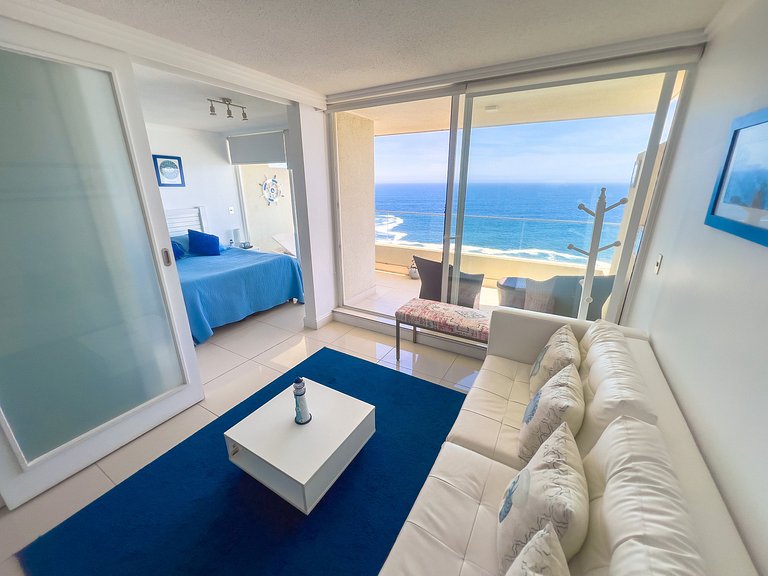 First Line Ocean Paradise Departamento Vista al Mar - Concón