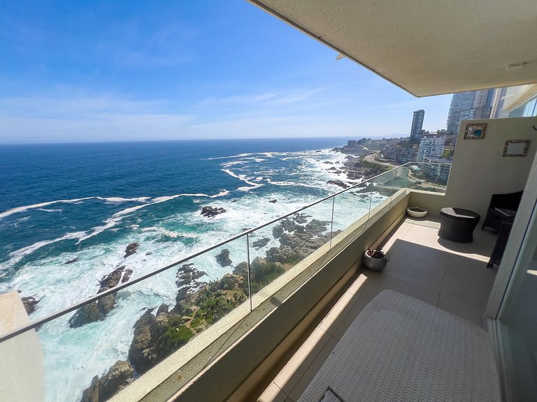 First Line Ocean Paradise: Departamento con Vista al Mar en