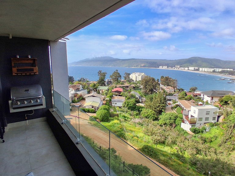 Excelente vista a la bahía de Papudo