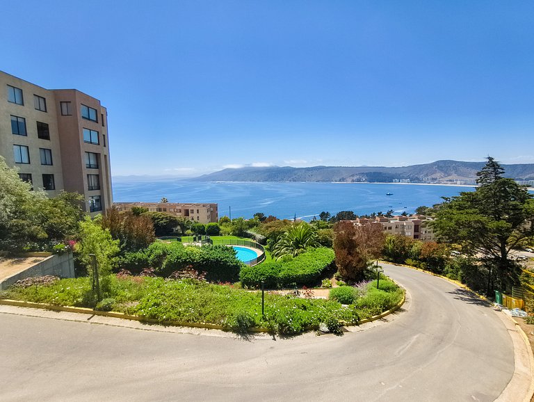 Maravilloso depto. para 5 - vista al mar