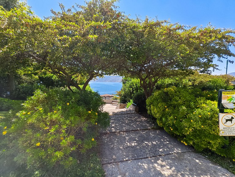 Maravilloso depto. para 5 - vista al mar