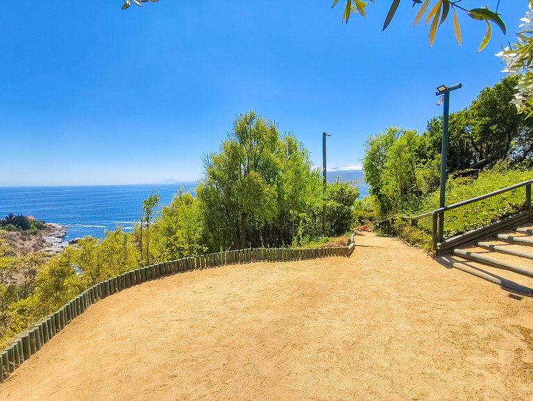 Maravilloso depto. para 5 - vista al mar