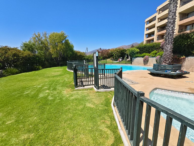 Maravilloso depto. para 5 - vista al mar