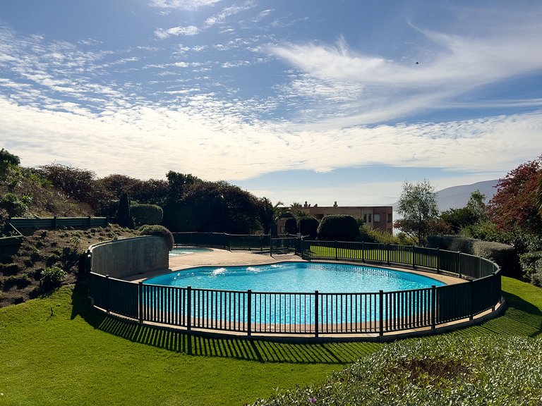 Maravilloso depto. para 5 - vista al mar