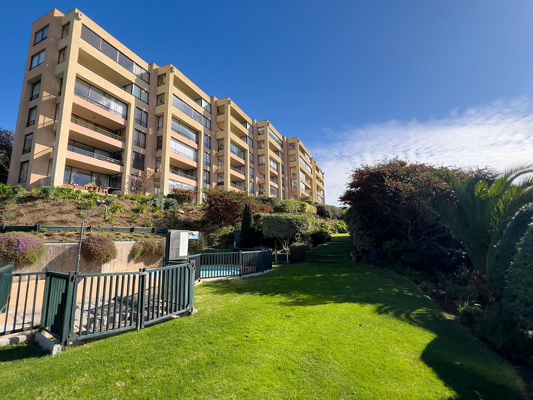 Maravilloso depto. para 5 - vista al mar