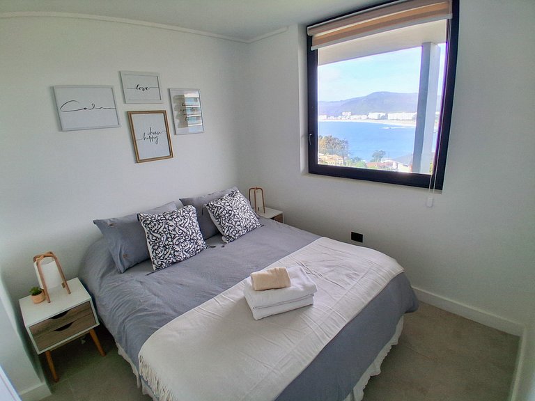 Excelente vista a la bahía de Papudo