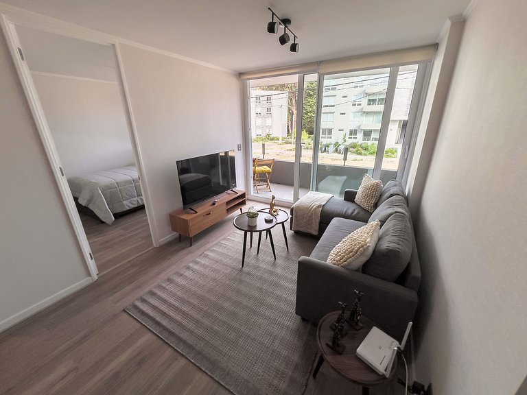 Acogedor y moderno depto. en Lomas de Puyai