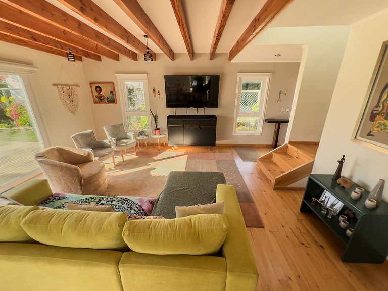 Hermosa casa con piscina - 6 personas Punta Puyai